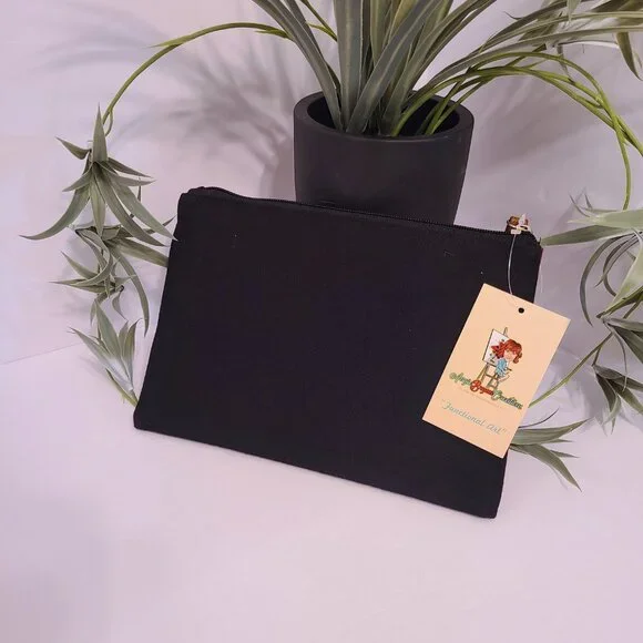 Owl Zipper Pouch Wristlet by Angie Bryan - Picture 3 of 7